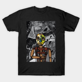 AlphaQ - PuppetMask NFT with StreetEye Color T-Shirt